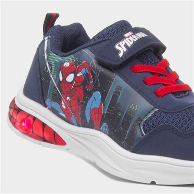 Kids Navy Light Up Trainer