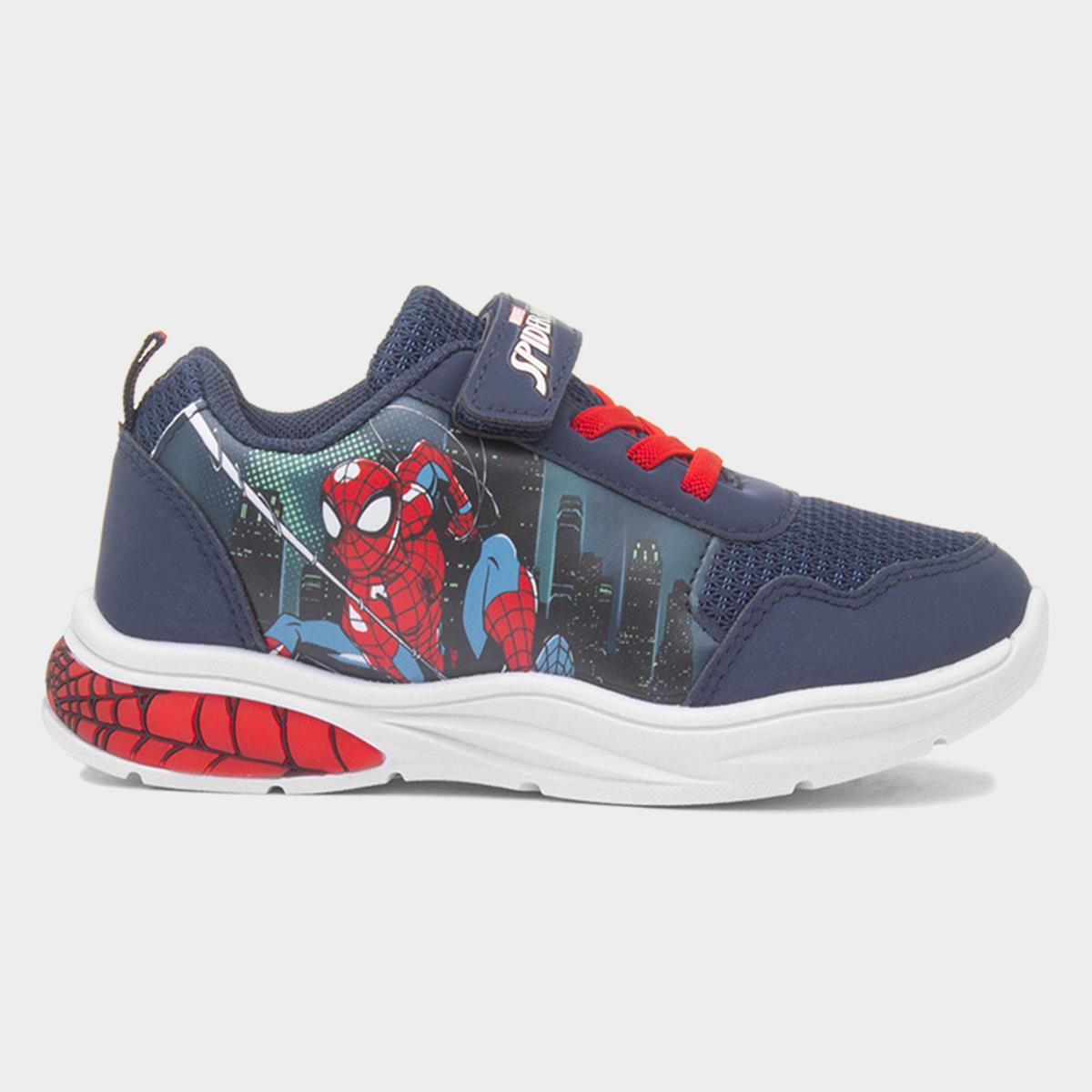 Kids Navy Light Up Trainer