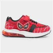 Spider-Man Kids Red Easy Fasten Light Up Trainer (Click For Details)