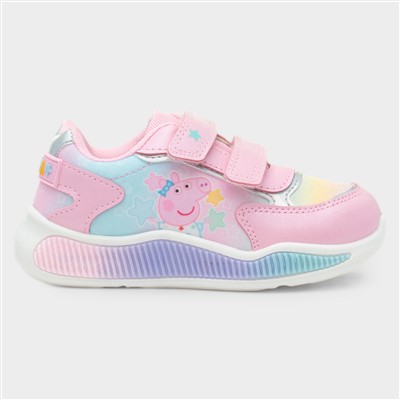 Joy Kids Multi Coloured Light Up Trainer