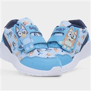 Bluey Starfish Kids Blue Easy Fasten Trainer (Click For Details)