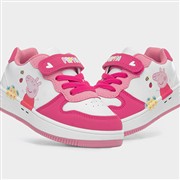 Peppa Pig Bee Kids Pink Easy Fasten Trainer (Click For Details)