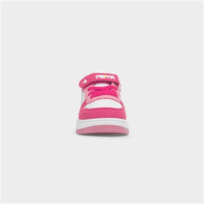 Bee Kids Pink Easy Fasten Trainer