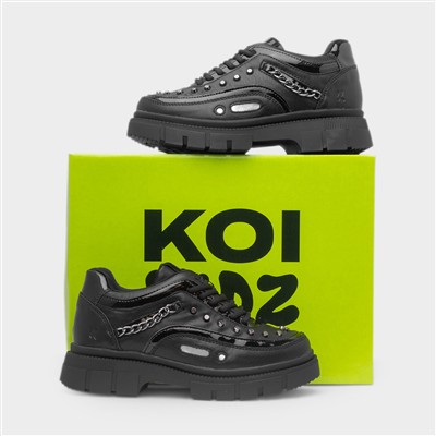 Lil Bane Of Exile Kids Black Shoe