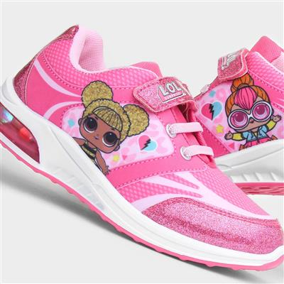 Surprise Kids Pink Light Up Trainer