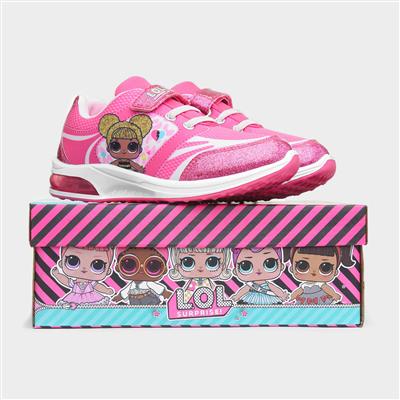 Surprise Kids Pink Light Up Trainer