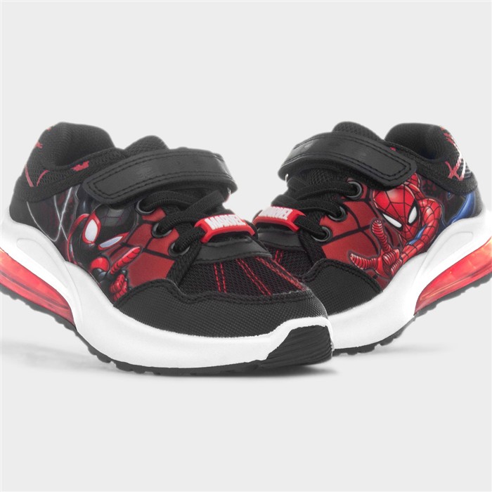 Douglas Kids Black Light Up Trainer