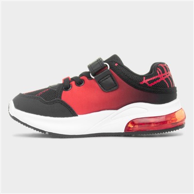 Douglas Kids Black Light Up Trainer