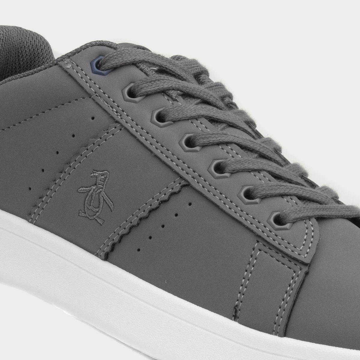 Original Penguin Steadman Mens Grey Casual Shoe 808083 Shoe Zone