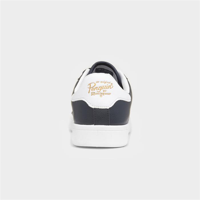 Steadman Retro Mens Navy Trainer