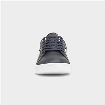 Steadman Retro Mens Navy Trainer