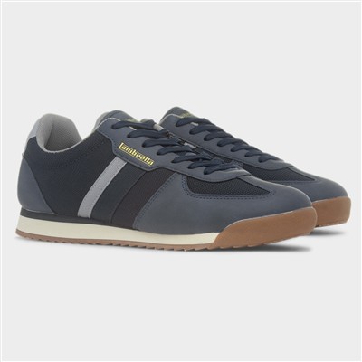 Diego Mens Navy Lace Up Trainer