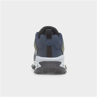 Buyers Peak Mens Navy Lace Up Trainer