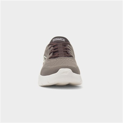 Slip Ins Go Walk Flex Mens Brown Trainer