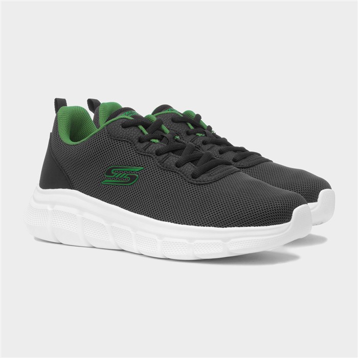 Bobs B Flex Icy Edge Mens Black Trainers