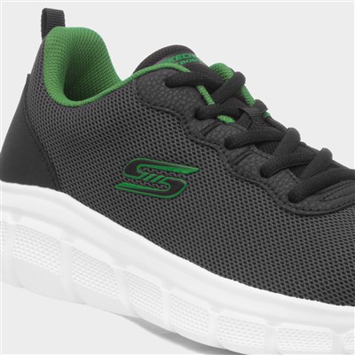 Bobs B Flex Icy Edge Mens Black Trainers