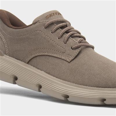 Slip Ins Garza Mens Dark Taupe Trainers