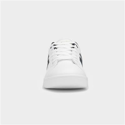 Steadman Retro Mens White Trainer