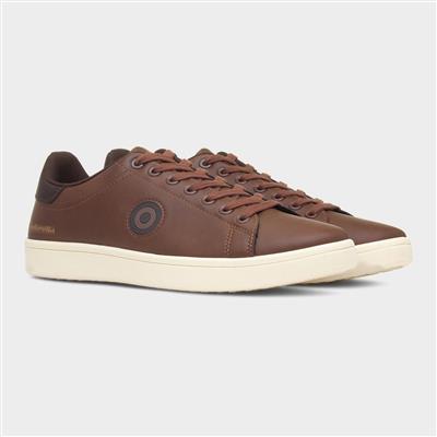 Pinball Mens Tan Casual Trainer