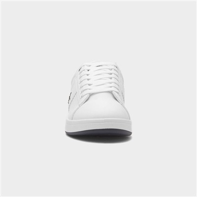 Steadman Mens White Trainer