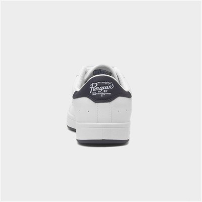 Steadman Mens White Trainer