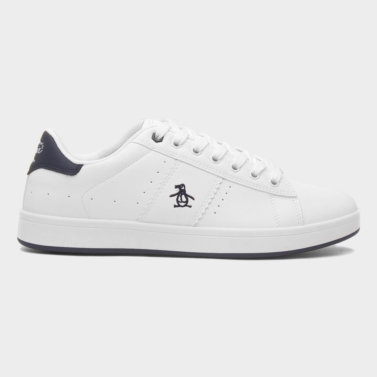 Steadman Mens White Trainer
