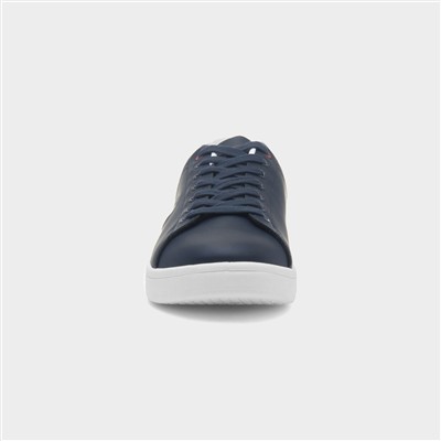 Pinball Mens Navy Casual Trainer