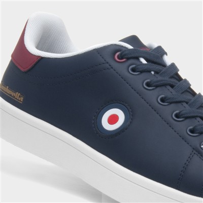 Pinball Mens Navy Casual Trainer