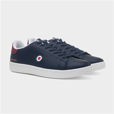 Pinball Mens Navy Casual Trainer
