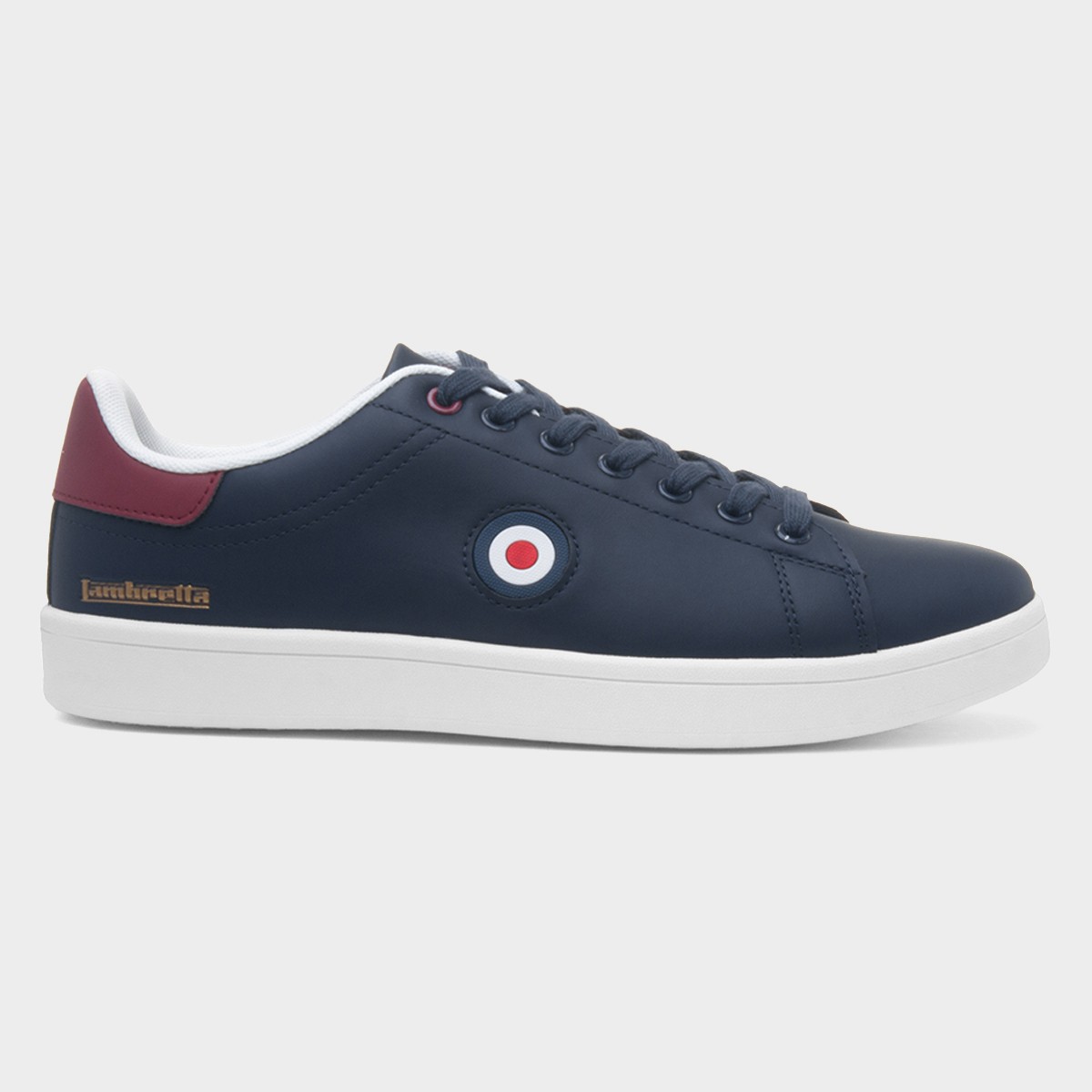 Pinball Mens Navy Casual Trainer