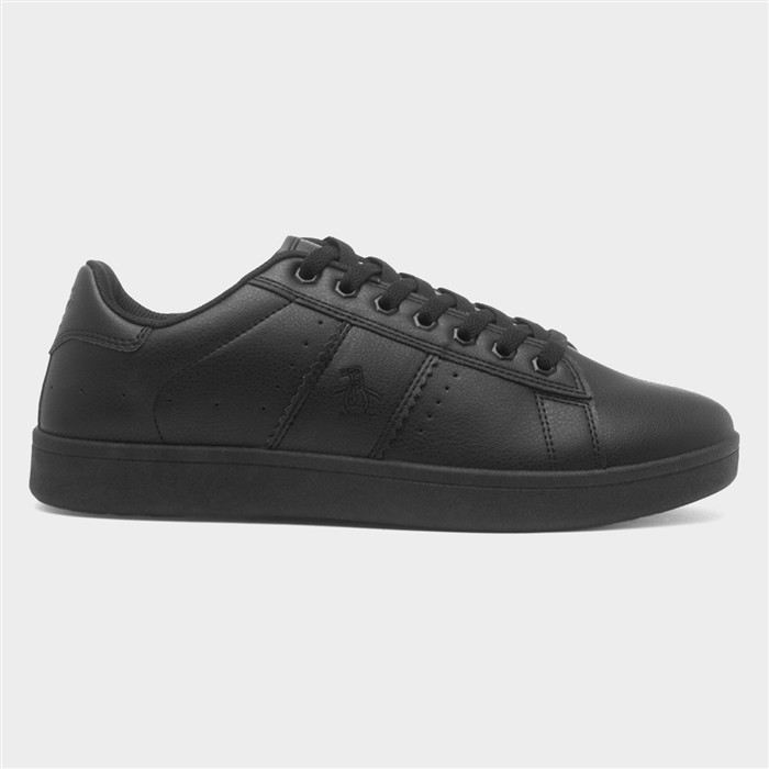 Original Penguin Men's Black Steadman Trainer Size 8