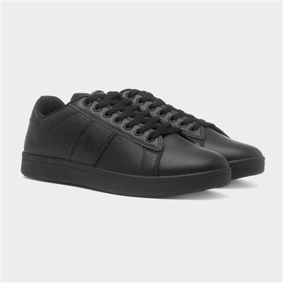 Steadman Mens Black Trainer
