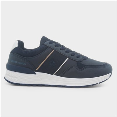 Orwell Mens Navy Trainer