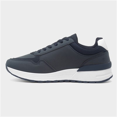 Orwell Mens Navy Trainer