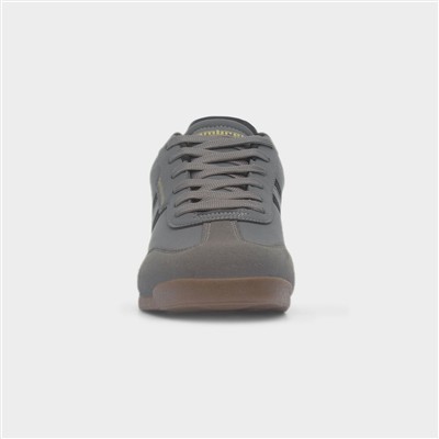 Tackle Mens Charcoal Lace Up Trainer