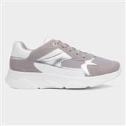 Millie & Co. Womens Grey Casual Chunky Trainer (Click For Details)