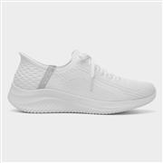Skechers Slip Ins Ultra Flex Womens White Trainer (Click For Details)