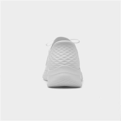 Slip Ins Ultra Flex Womens White Trainer