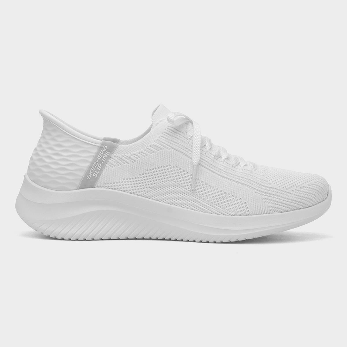 Slip Ins Ultra Flex Womens White Trainer