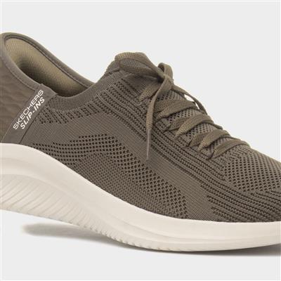 Slip Ins Ultra Flex Womens Green Trainer