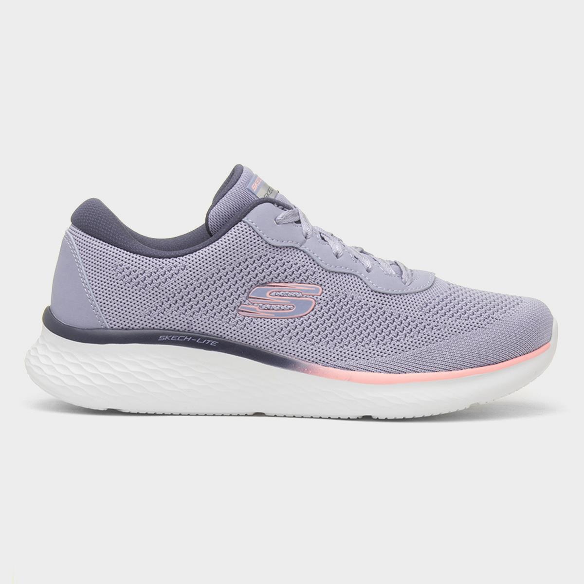 Skech Lite Pro Womens Purple Trainer