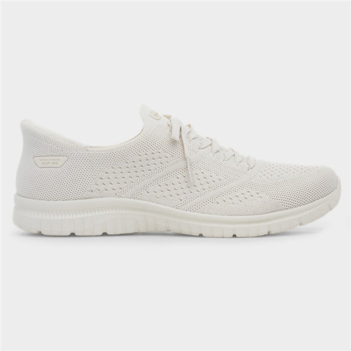 Slip Ins Virtue Womens Beige Trainer