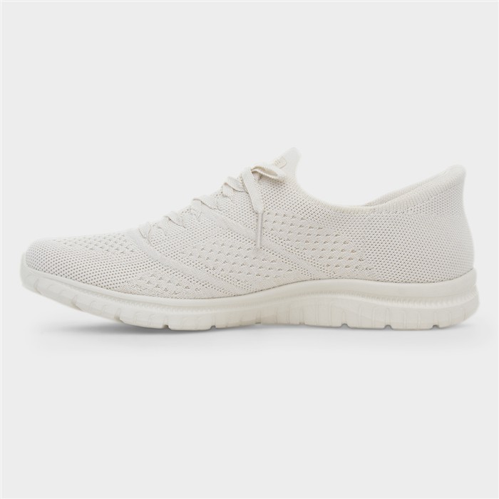 Slip Ins Virtue Womens Beige Trainer