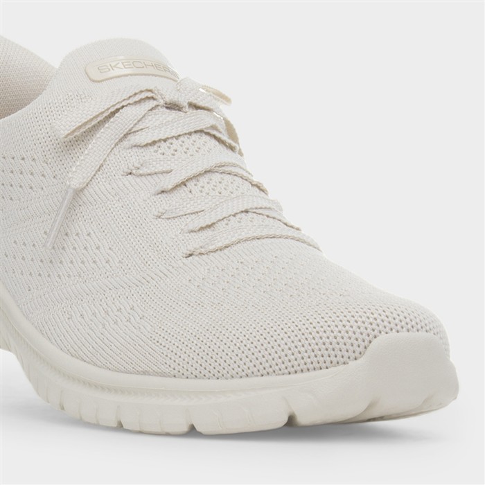 Slip Ins Virtue Womens Beige Trainer