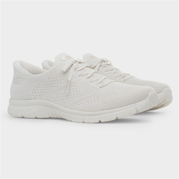 Slip Ins Virtue Womens Beige Trainer