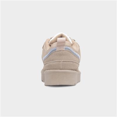 Lillian Womens Beige Trainer