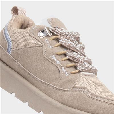 Lillian Womens Beige Trainer