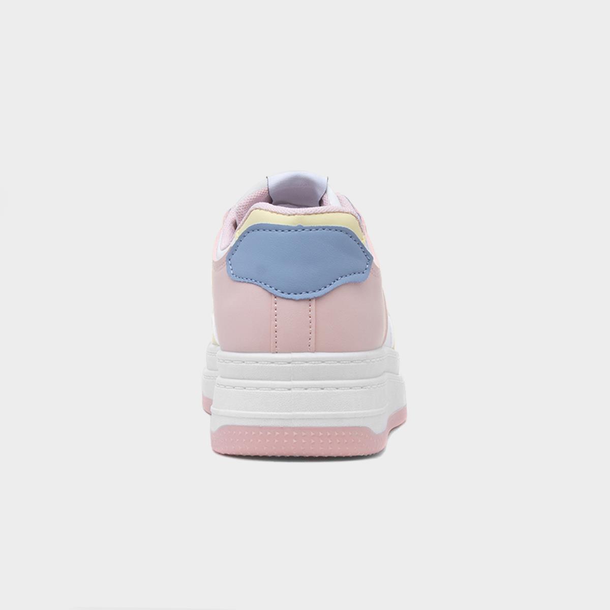 Heavenly Feet Orbit Womens Multi Pastel Trainer-80930 shoezone