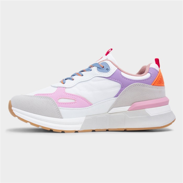 Santo Womens Multi Lace Up Trainer