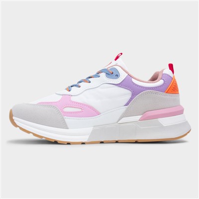 Santo Womens Multi Lace Up Trainer